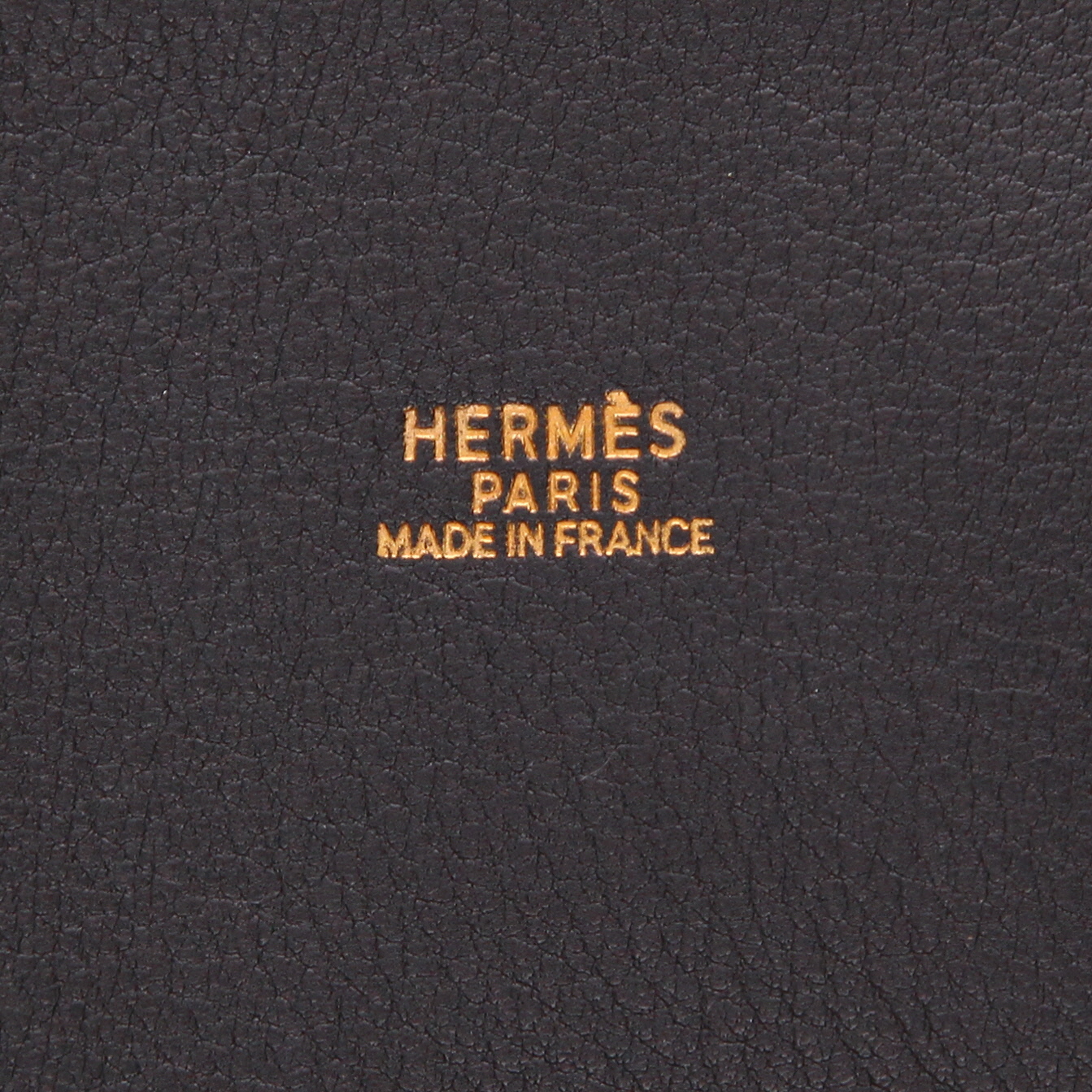Sac à main Hermès Bolide 35 cm en cuir Swift noir - Detail D2