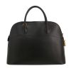 Hermès  Bolide 35 cm handbag  in black box leather - Detail D4 thumbnail