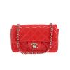 Borsa a tracolla Chanel  Mini Timeless in pelle verniciata e foderata rossa - 360 thumbnail