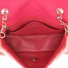 Borsa a tracolla Chanel  Mini Timeless in pelle verniciata e foderata rossa - Detail D3 thumbnail