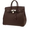 Borsa Hermès  Haut à Courroies in pelle Epsom marrone cioccolato - 00pp thumbnail