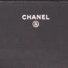 Chanel  Wallet on Chain shoulder bag  in black quilted leather - Detail D2 thumbnail