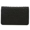 Chanel  Wallet on Chain shoulder bag  in black quilted leather - Detail D4 thumbnail