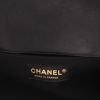 Chanel  Boy shoulder bag  in black and gold braided leather - Detail D2 thumbnail