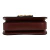 Borsa a tracolla Gucci  1955 Horsebit modello piccolo  in tela "sûpreme GG" bordeaux e pelle bordeaux - Detail D1 thumbnail