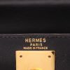 Hermès  Kelly 28 cm handbag  in black box leather - Detail D2 thumbnail