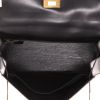 Bolso de mano Hermès  Kelly 28 cm en cuero box negro - Detail D3 thumbnail