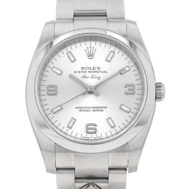 Rolex Air King "Domino's" in stainless steel Ref: Rolex - 114200  Circa 2007