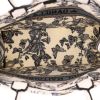 Sac cabas Dior  Book Tote grand modèle  en toile blanche et bleue - Detail D3 thumbnail