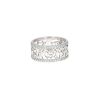 Chanel Camélia Fil sleeve ring in white gold and diamonds - 360 thumbnail