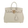 Sac à main Hermès  Birkin 25 cm en cuir togo Gris Perle - 360 thumbnail