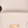 Sac à main Hermès  Birkin 25 cm en cuir togo Gris Perle - Detail D2 thumbnail