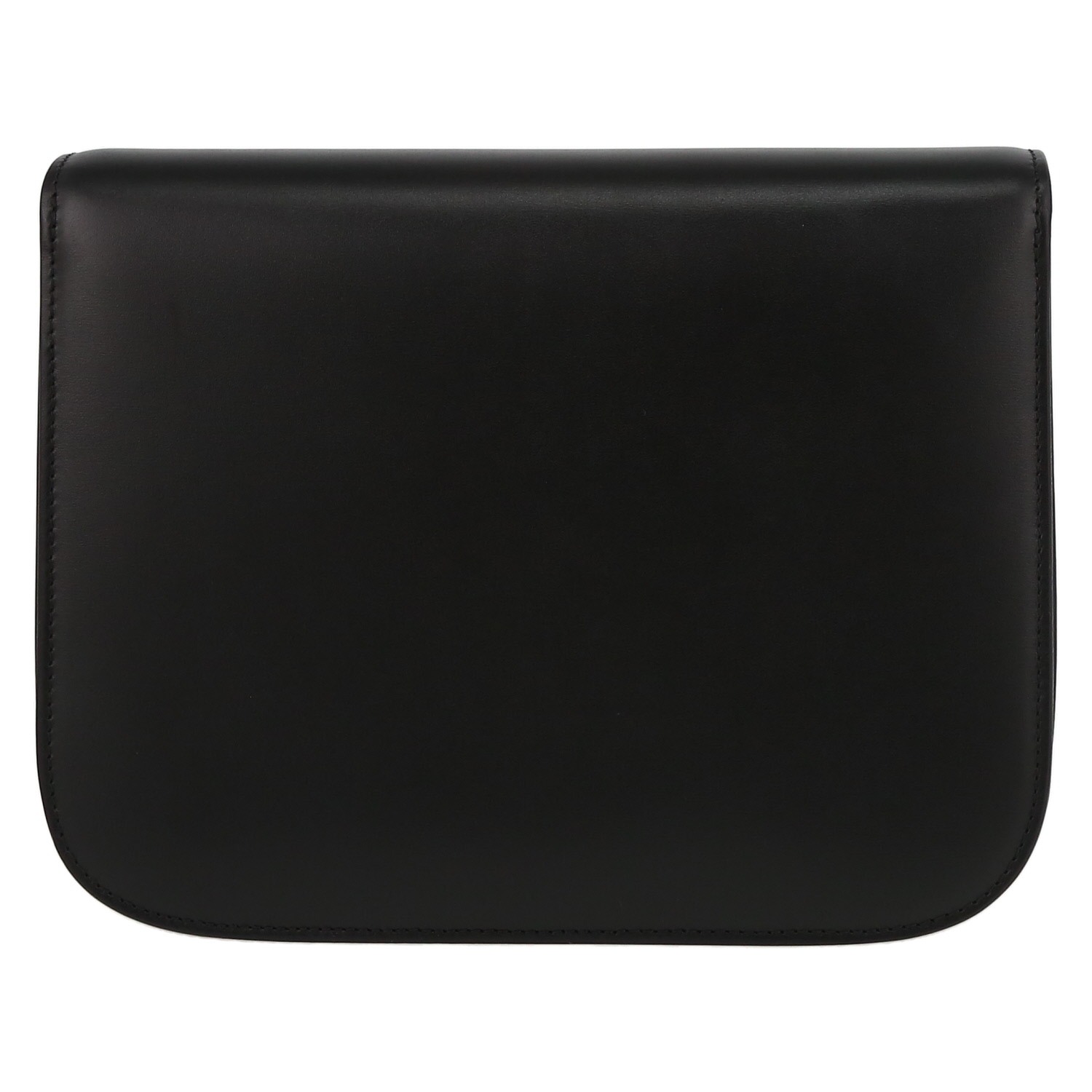 Sac bandoulière Celine Classic Box en cuir box noir - Detail D7