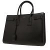 Bolso de mano Saint Laurent  Sac de jour en cuero negro - 00pp thumbnail