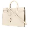 Bolso de mano Saint Laurent  Sac de jour modelo pequeño  en cuero blanco - 00pp thumbnail