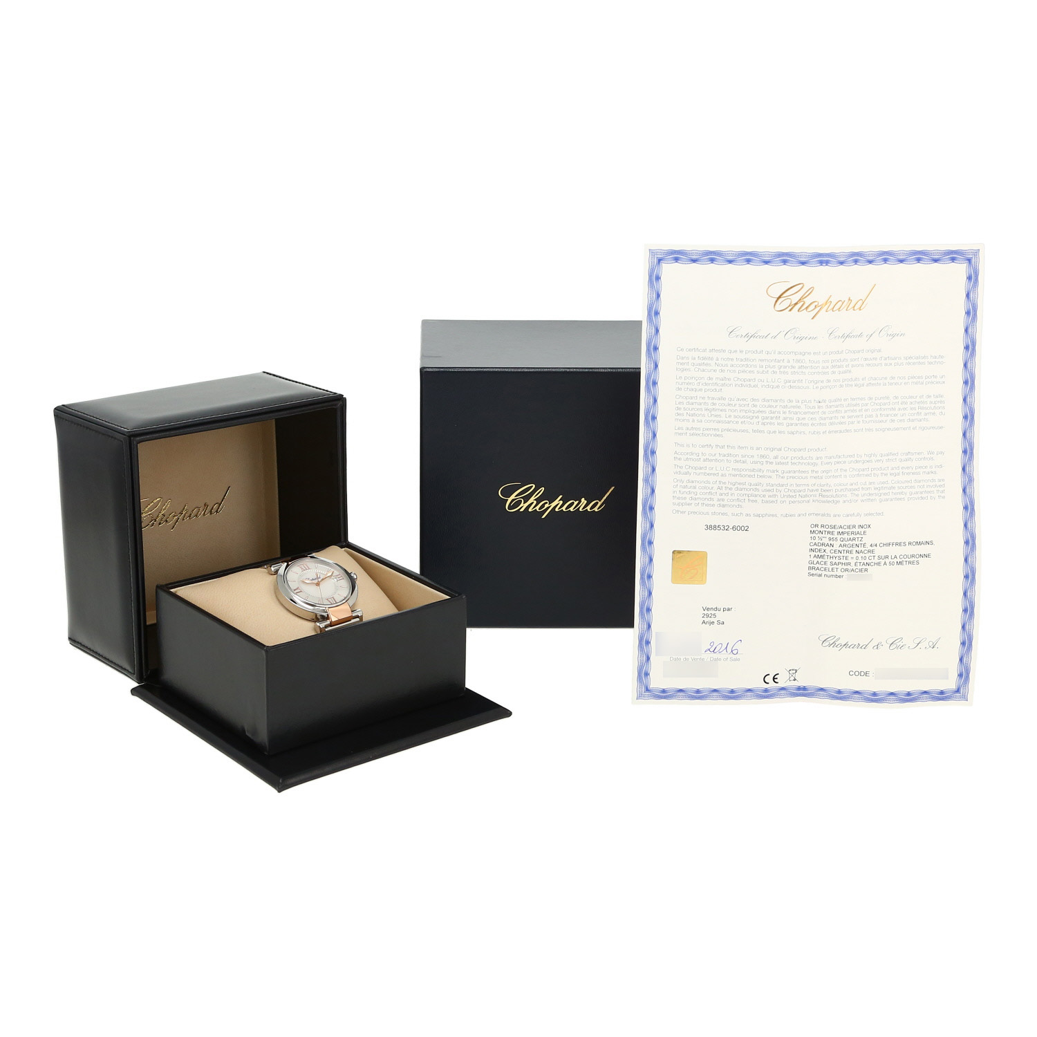 Orologio Chopard Imperiale in oro e acciaio Ref: Chopard - 8532  Circa 2016