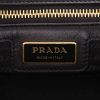 Prada  Re-Edition 1978 shoulder bag  canvas  and black leather - Detail D2 thumbnail