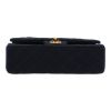 Borsa Chanel  Timeless Petit in jersey blu marino - Detail D1 thumbnail