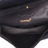 Bolso de mano Chanel  Timeless Petit en jersey azul marino - Detail D3 thumbnail