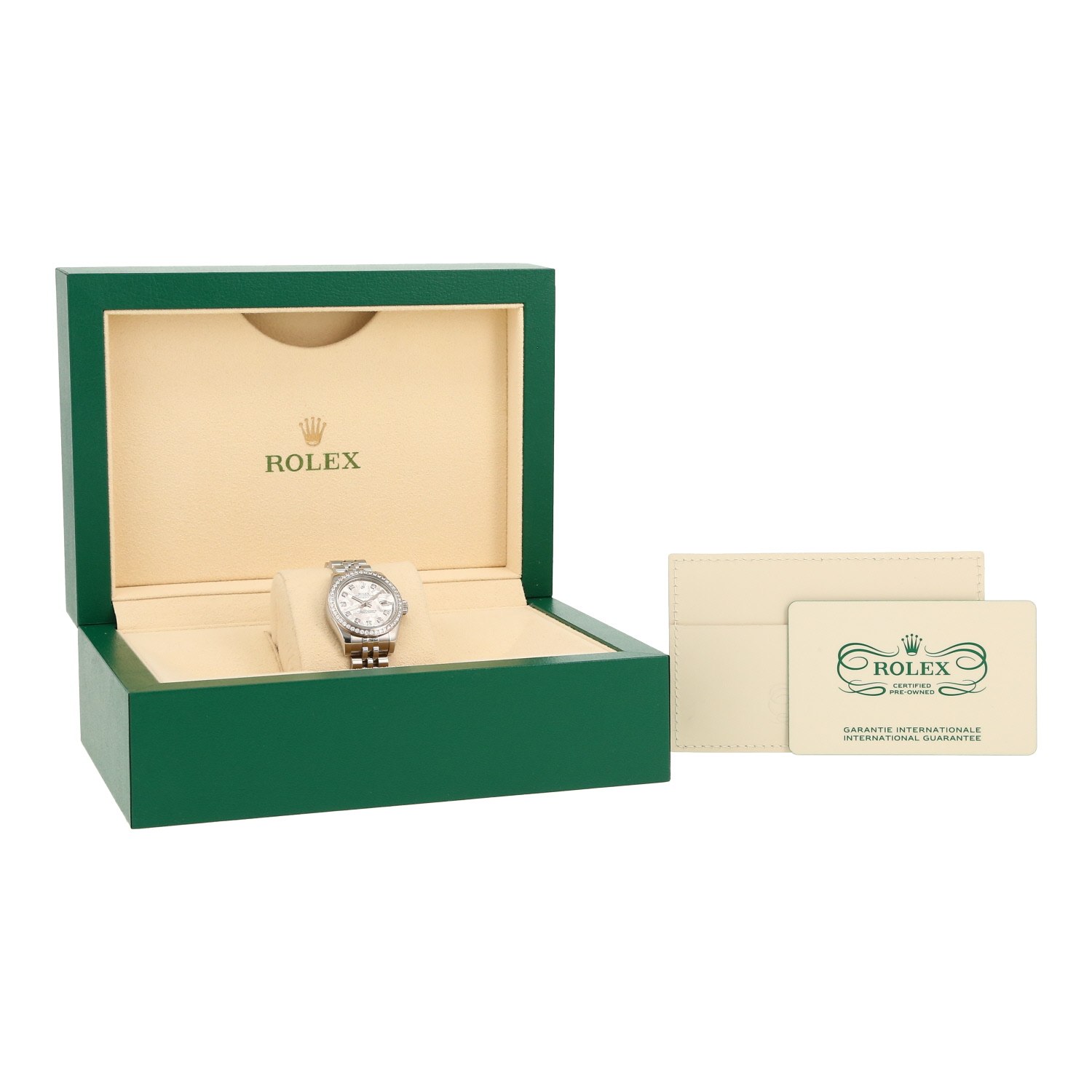 Montre Rolex Datejust Lady en or et acier Ref: Rolex - 179384  Vers 2010 - Detail D2