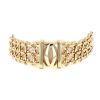Bracciale Cartier Pénélope in oro giallo - 360 thumbnail