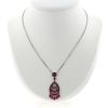 Boucheron Cinna necklace in white gold and ruby - 360 thumbnail