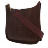 Borsa a tracolla Hermès  Evelyne in pelle taurillon clemence marrone - 00pp thumbnail