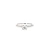 Bulgari  solitaire ring in white gold and diamond (0,90 carat) - 360 thumbnail