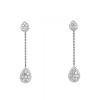 Paire de boucles d'oreilles Boucheron Serpent Bohème en or blanc, diamants et diamants - 360 thumbnail