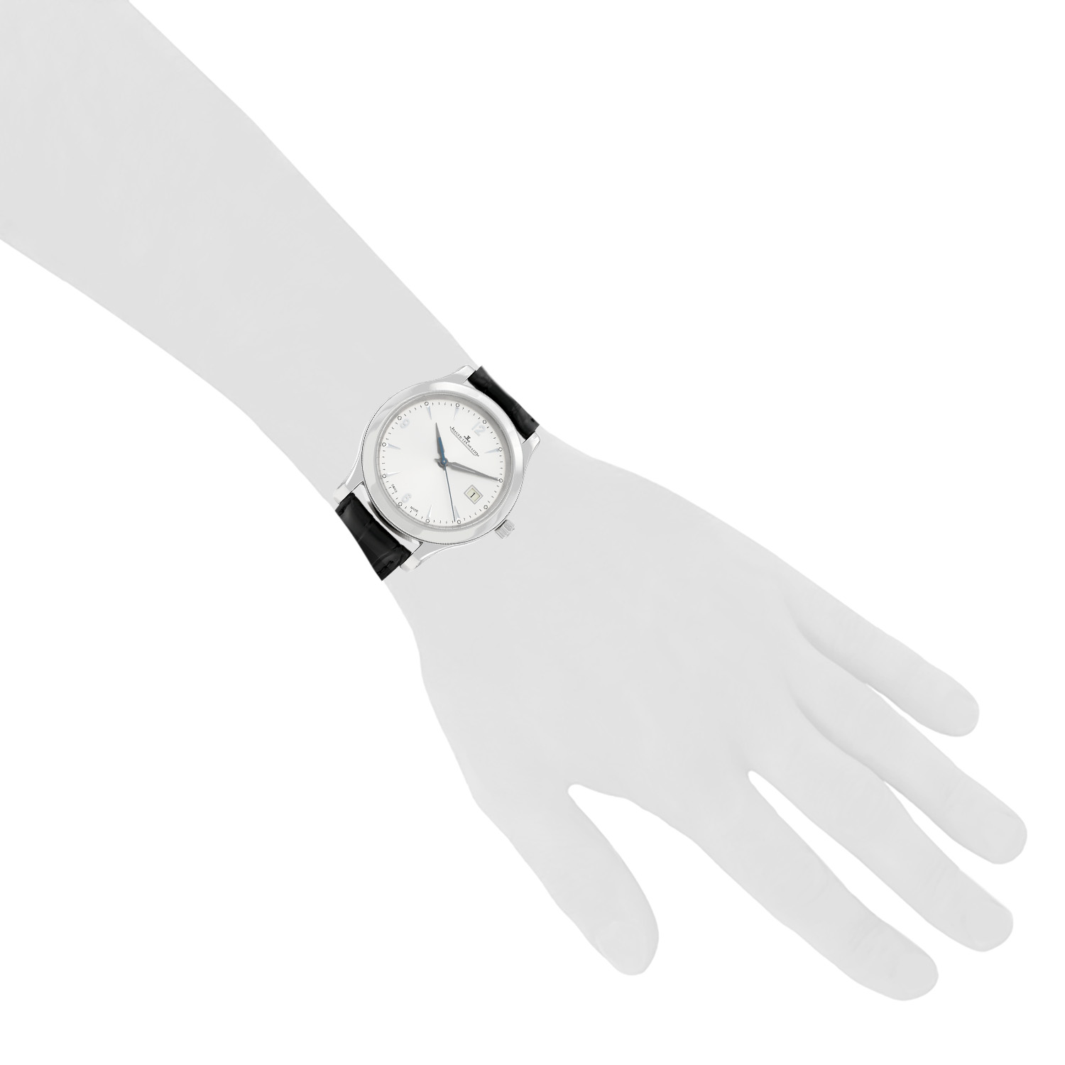 Jaeger-LeCoultre Master Control Date  in stainless steel Ref: Jaeger-LeCoultre - 147.8.37.S  Circa 2000 - Detail D1