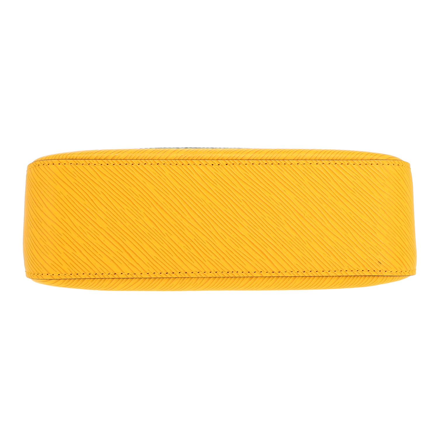 Louis Vuitton Marelle handbag in yellow epi leather - Detail D1