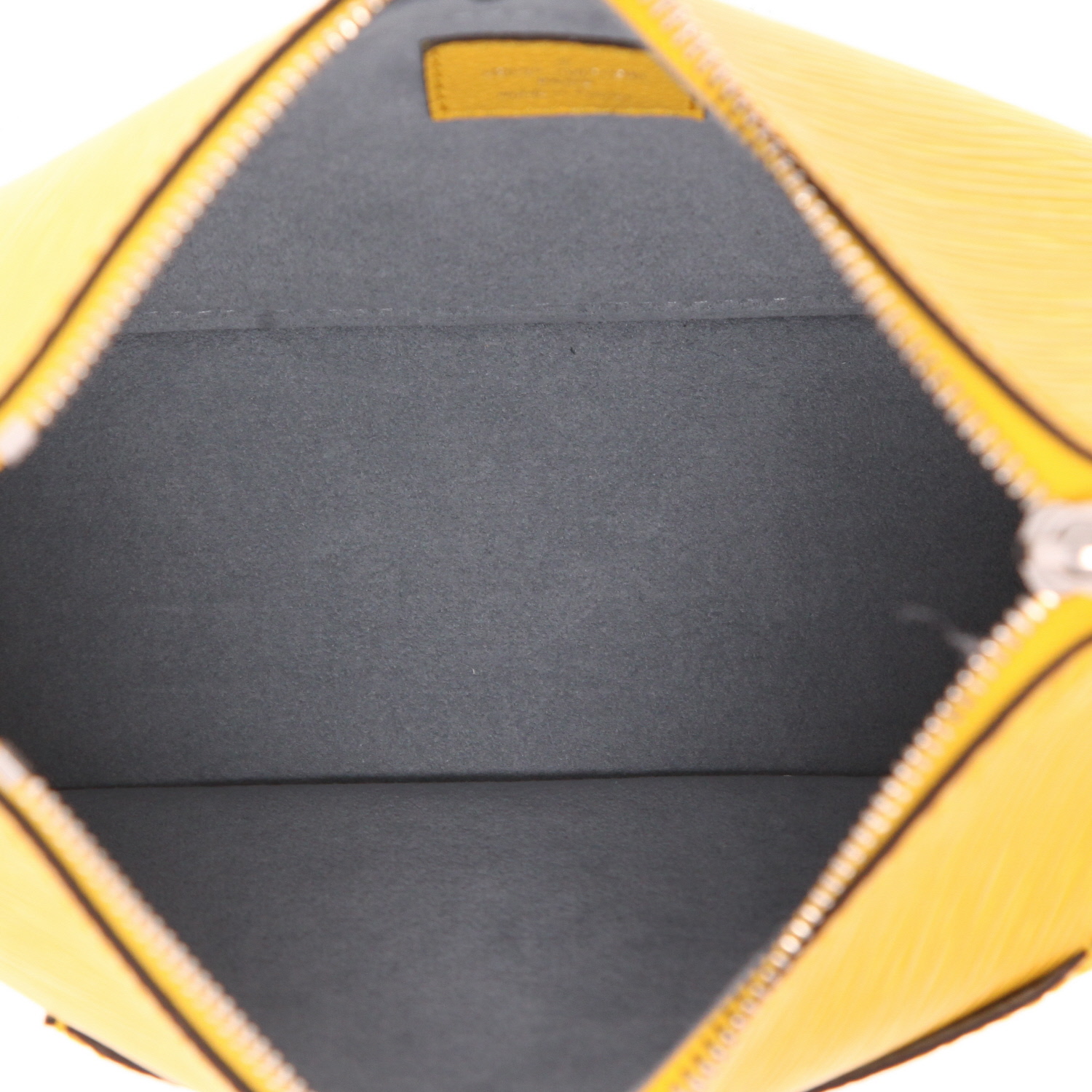 Sac à main Louis Vuitton  Marelle en cuir épi jaune - Detail D3