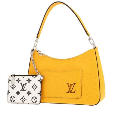 Borsa Louis Vuitton  Marelle in pelle Epi gialla