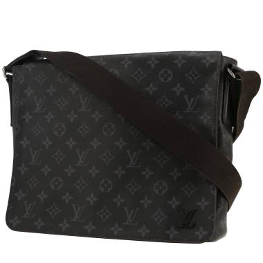 Bolso bandolera Louis Vuitton  Messenger en lona Monogram gris Graphite