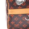 Bolso de mano Louis Vuitton  Speedy Editions Limitées en lona Monogram negra y roja y cuero natural - Detail D2 thumbnail