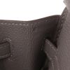 Bolso de mano Hermès  Birkin 25 cm en cuero togo Gris Meyer - Detail D4 thumbnail