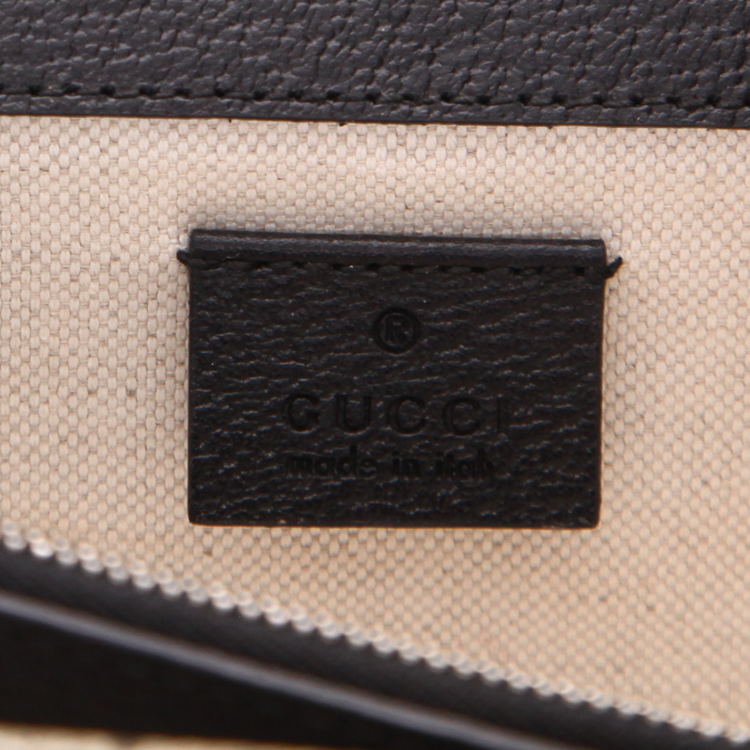 Sac porté épaule ou main Gucci  Dionysus en toile monogram beige - Detail D2