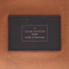 Louis Vuitton  Keepall 55 travel bag Waterproof in brown monogram canvas  and black leather - Detail D2 thumbnail