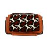 Fendi  Baguette shoulder bag  velvet  and brown leather - Detail D2 thumbnail