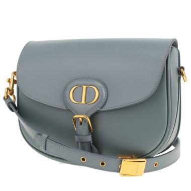 Bolso bandolera Dior  Bobby en cuero azul