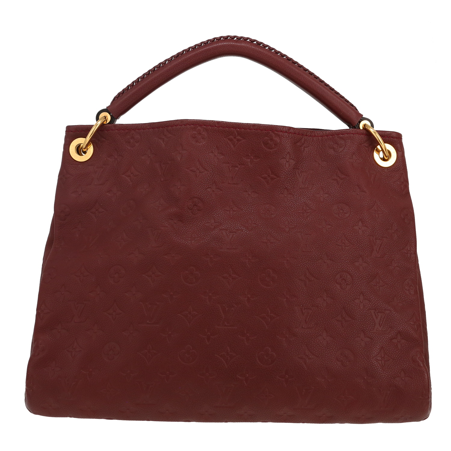 Borsa Louis Vuitton  Artsy modello medio  in pelle monogram con stampa bordeaux - Detail D4