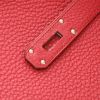 Borsa Hermès  Kelly Shoulder in pelle togo rossa - Detail D3 thumbnail