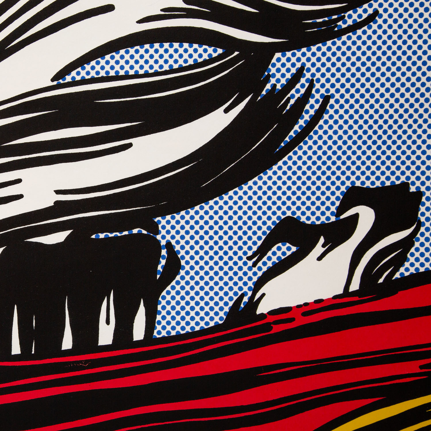 Roy Lichtenstein (1923-1997), Brushstrokes - 1967