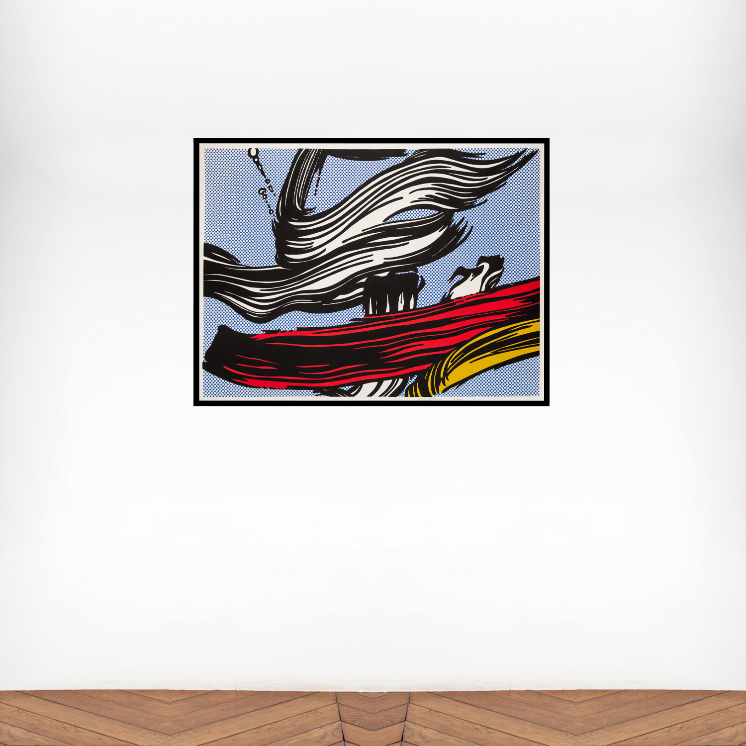Roy Lichtenstein (1923-1997), Brushstrokes - 1967 - Detail D4