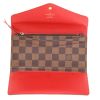 Louis Vuitton   wallet  in ebene damier canvas - Detail D3 thumbnail