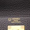 Hermès  Kelly 28 cm handbag  in black togo leather - Detail D2 thumbnail