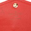 Portefeuille Louis Vuitton  Sarah en toile monogram marron et cuir rouge - Detail D2 thumbnail