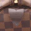 Bolso de mano Louis Vuitton  Speedy 35 en lona a cuadros ébano y cuero marrón - Detail D2 thumbnail