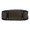 Goyard  Jeanne handbag  in black Goyard canvas  and black leather - Detail D1 thumbnail