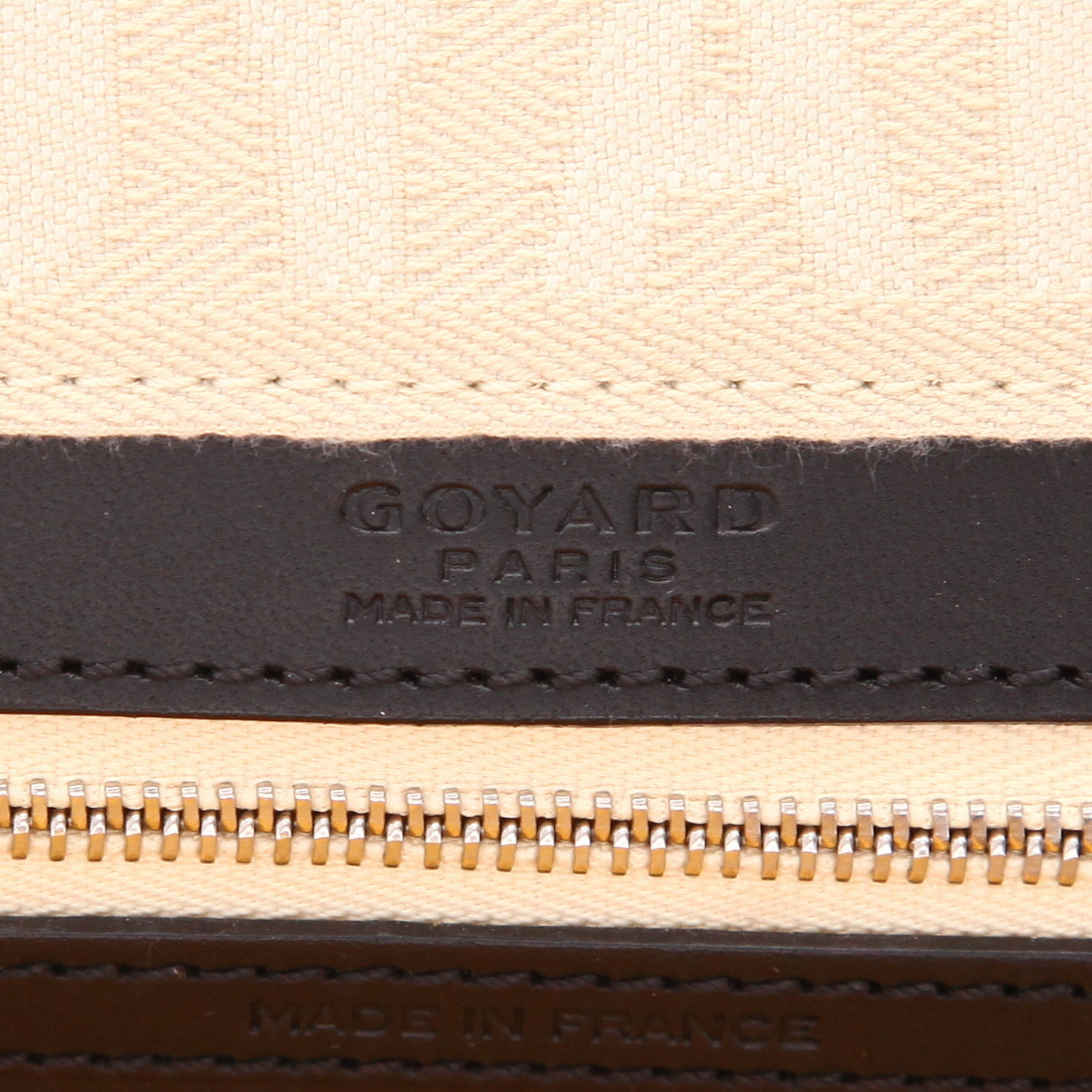 Goyard Jeanne handbag in black Goyard canvas and black leather - Detail D2